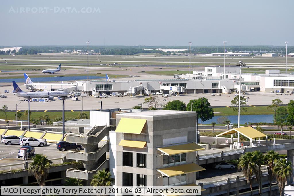 Orlando International Airport (MCO) - Continental / United terminal at Orlando