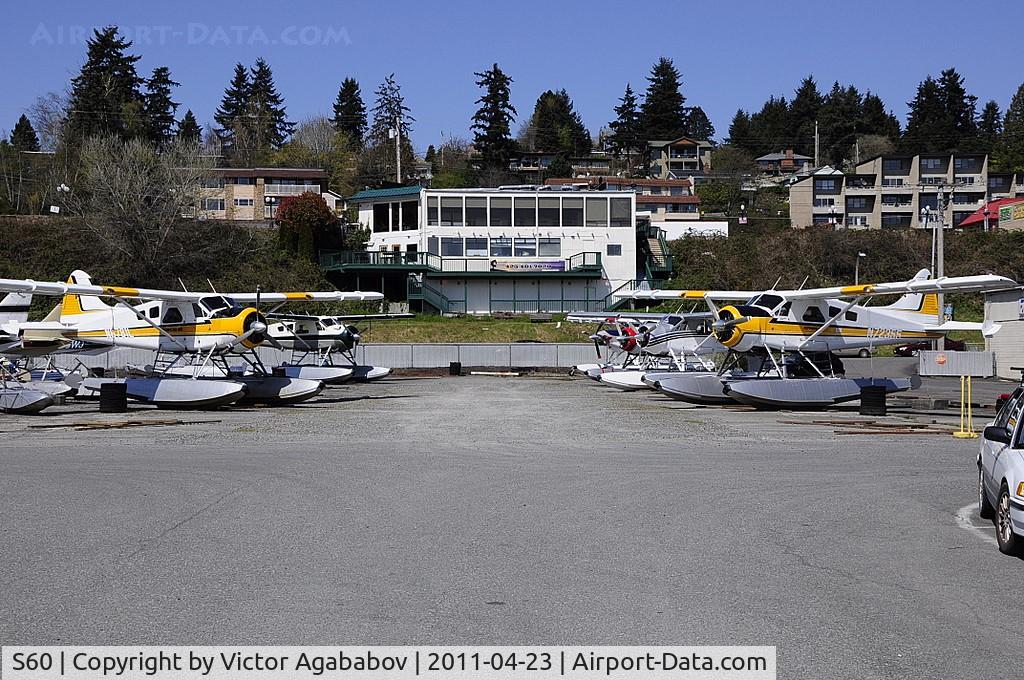 Kenmore Air Harbor Inc Seaplane Base (S60) - View of planes at Kenmore.