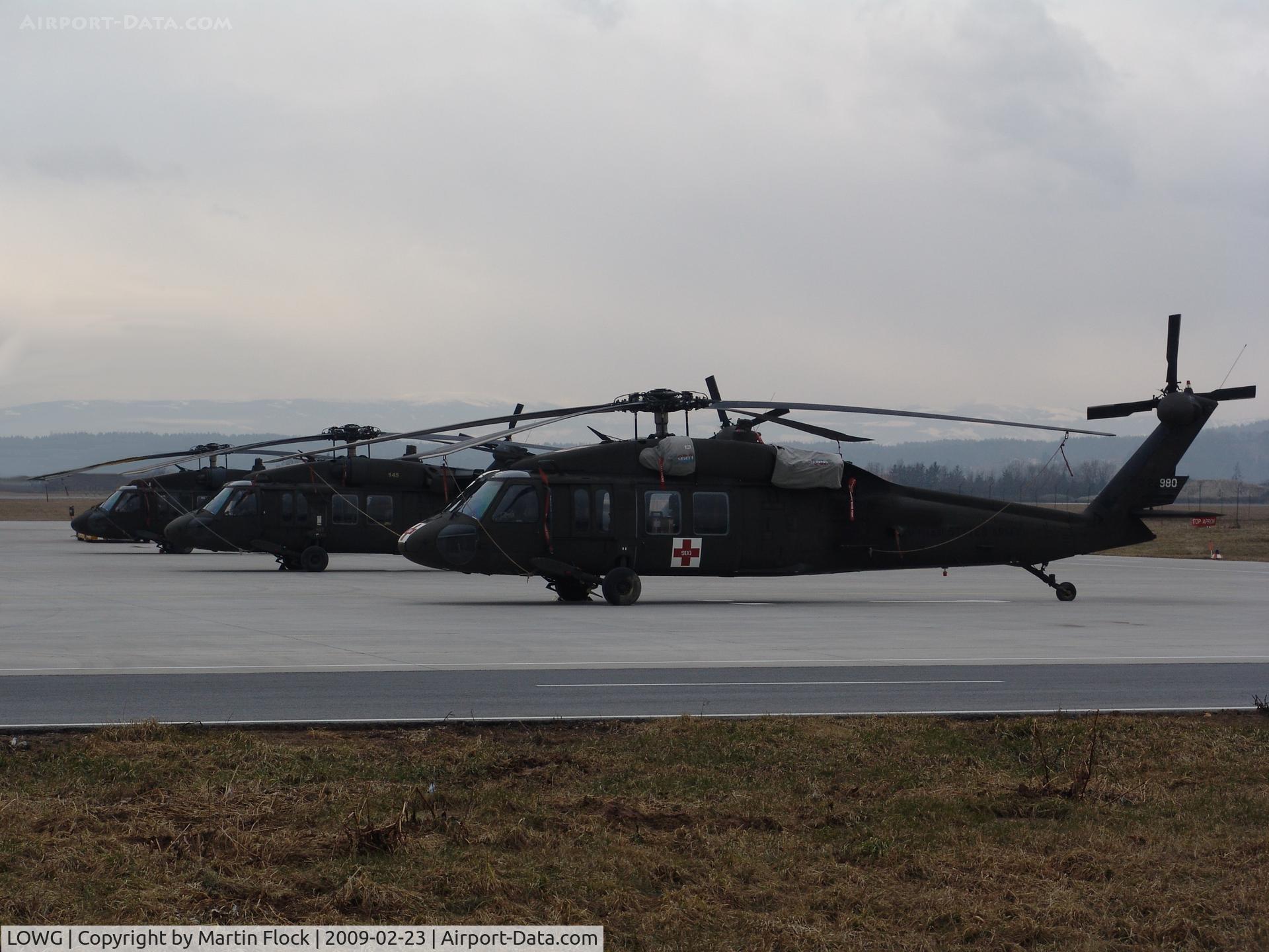 Graz Airport, Graz Austria (LOWG) - Black Hawks