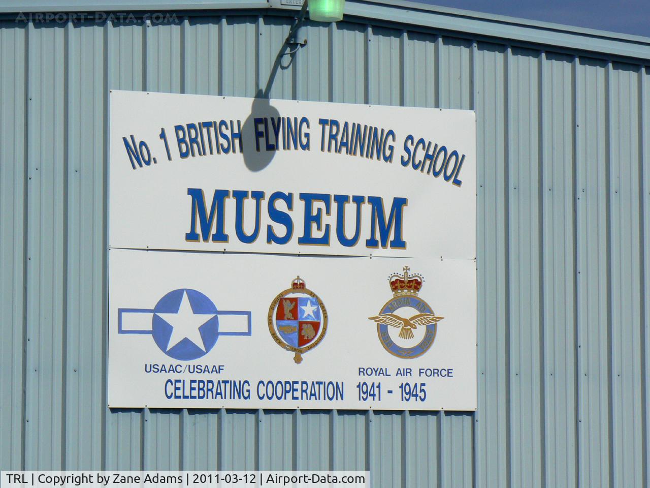 Terrell Municipal Airport (TRL) - Museum at Terrell, TX  - WWII training base. 