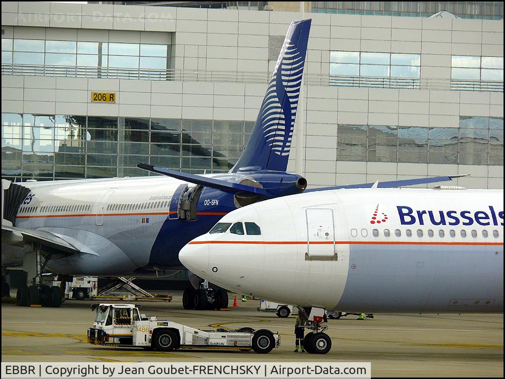 Brussels Airport, Brussels / Zaventem   Belgium (EBBR) - A330 departure to USA