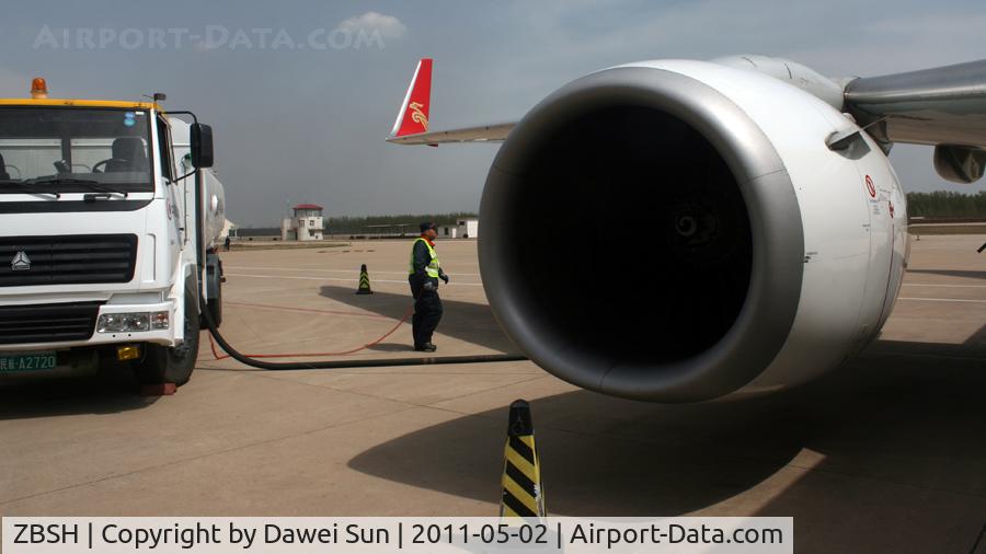 Qinhuangdao Shanhaiguan Airport, Qinhuangdao, Hebei China (ZBSH) - refuel