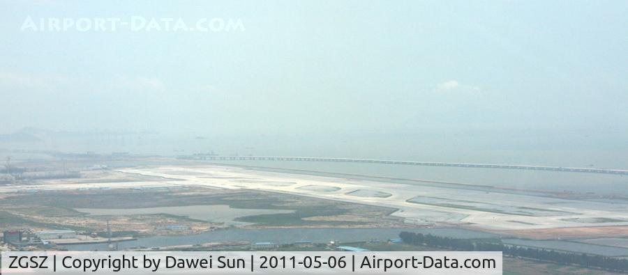 Shenzhen Bao'an International Airport, Shenzhen, Guangdong China (ZGSZ) - building new runway