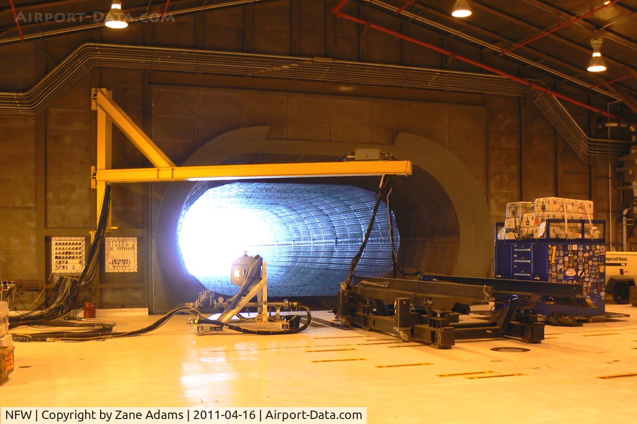 Fort Worth Nas Jrb/carswell Field Airport (NFW) - Engine Run Building (Hush House) at NAS Fort Worth