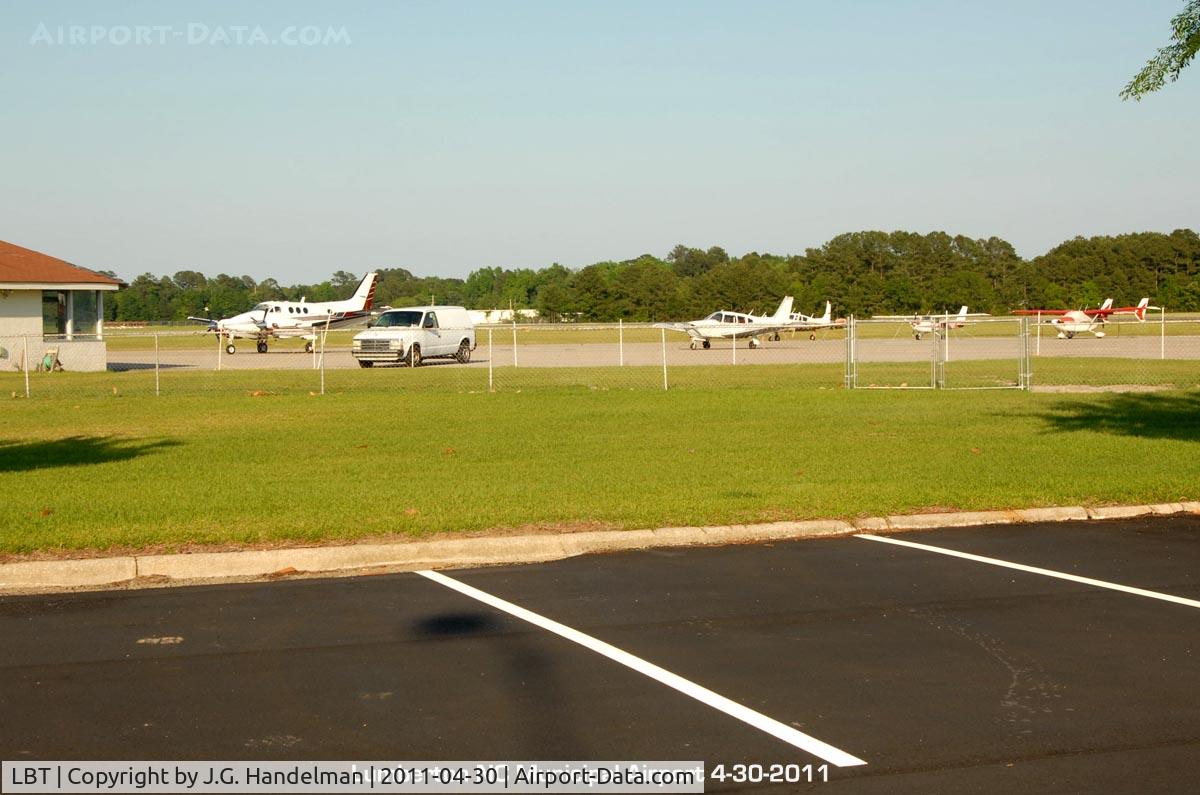 Lumberton Regional Airport (LBT) - Airport ramp