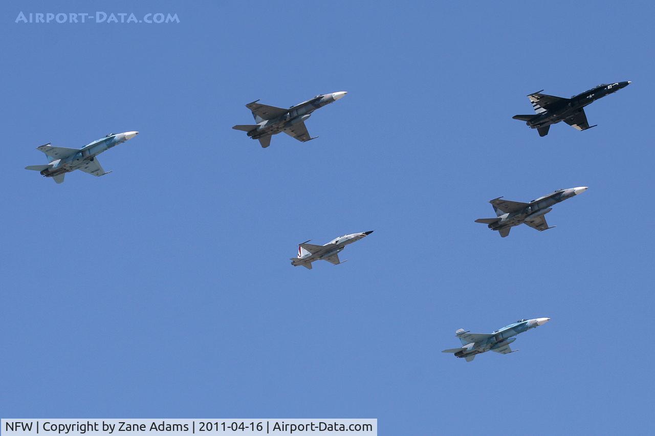 Fort Worth Nas Jrb/carswell Field Airport (NFW) - Centennial of Naval Aviation fly past at the 2011 Air Power Expo - NAS Fort Worth