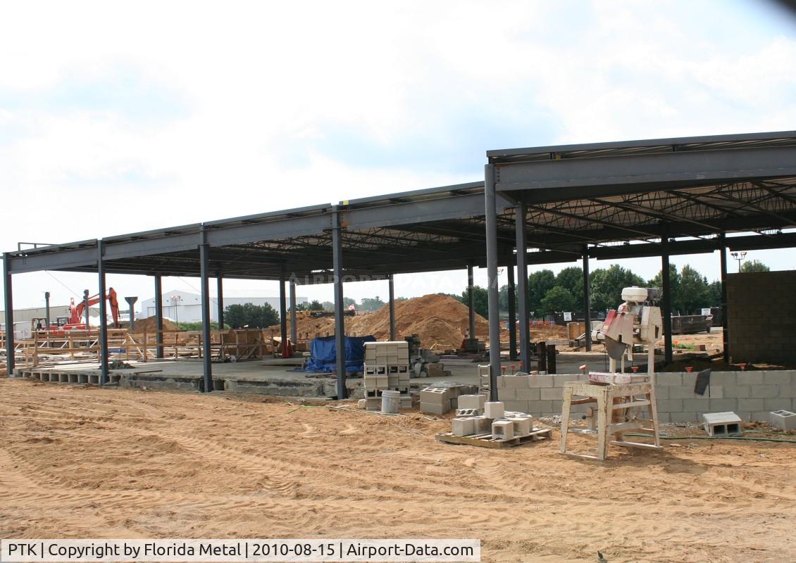 Oakland County International Airport (PTK) - New Executive Terminal being built