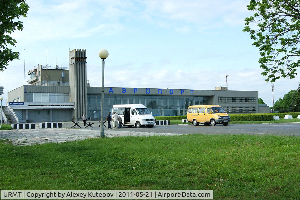Shpakovskoye Airport, Stavropol, Russia Russian Federation (URMT) - View from car park