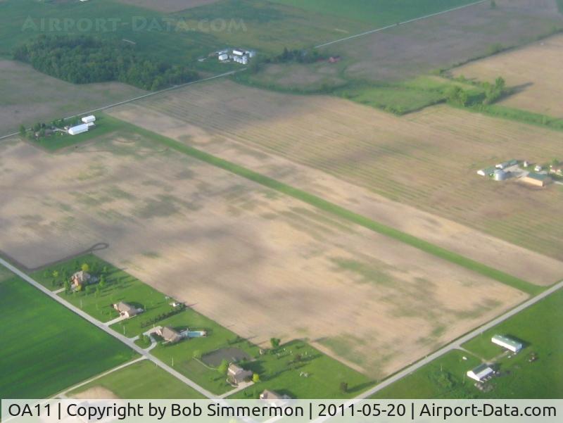 Heitman Field Airport (OA11) - Looking NE from 2500'