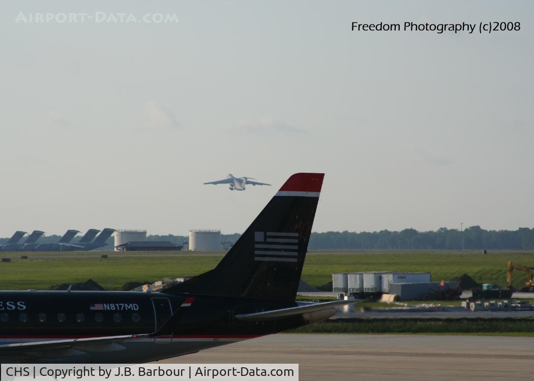Charleston Afb/intl Airport (CHS) - C17 taking off