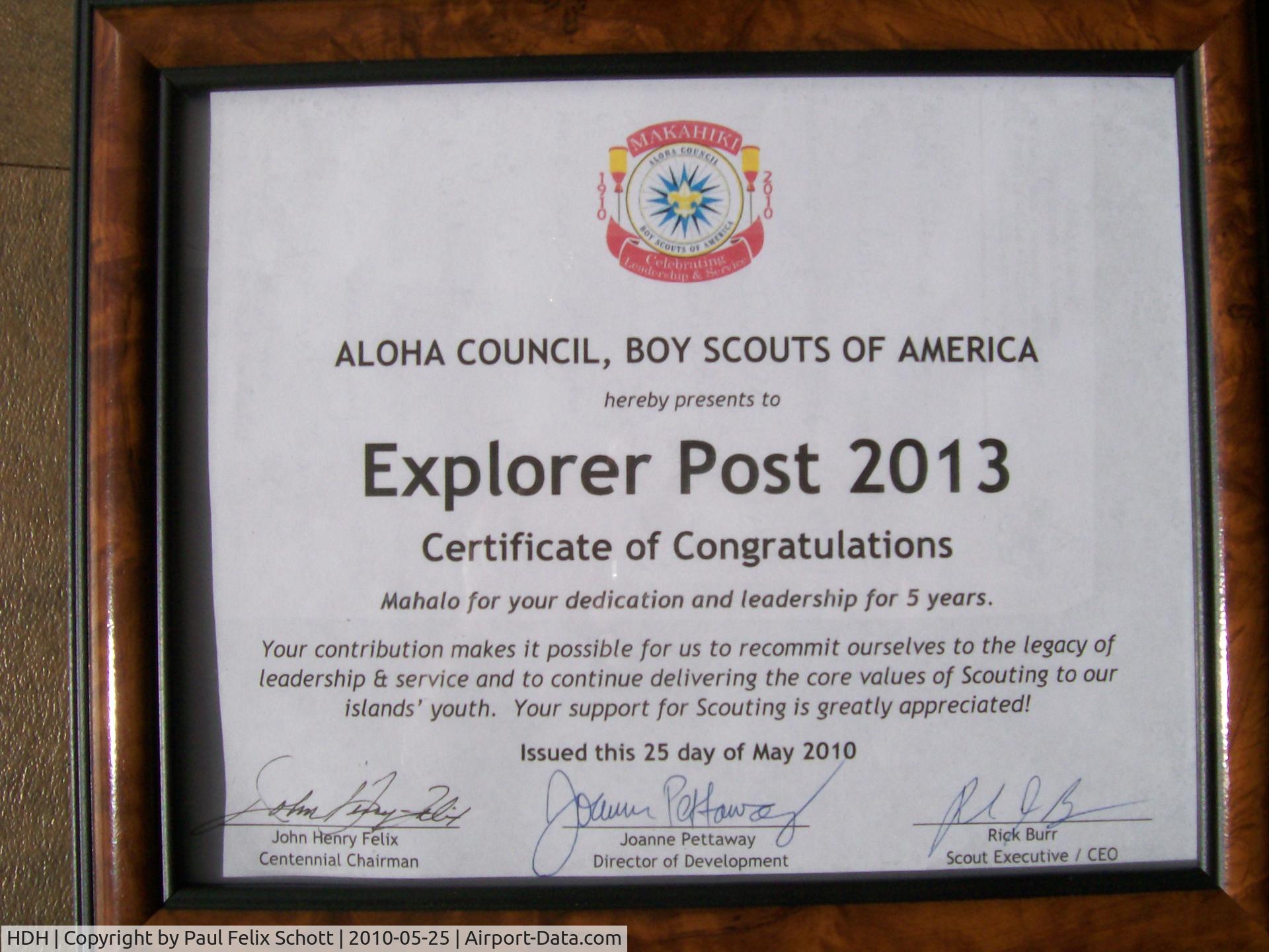 Dillingham Airfield Airport (HDH) - The first Saturday of every Month Boy Scouts of America 
Take to the skies at DillingHam Airfield Hawaii