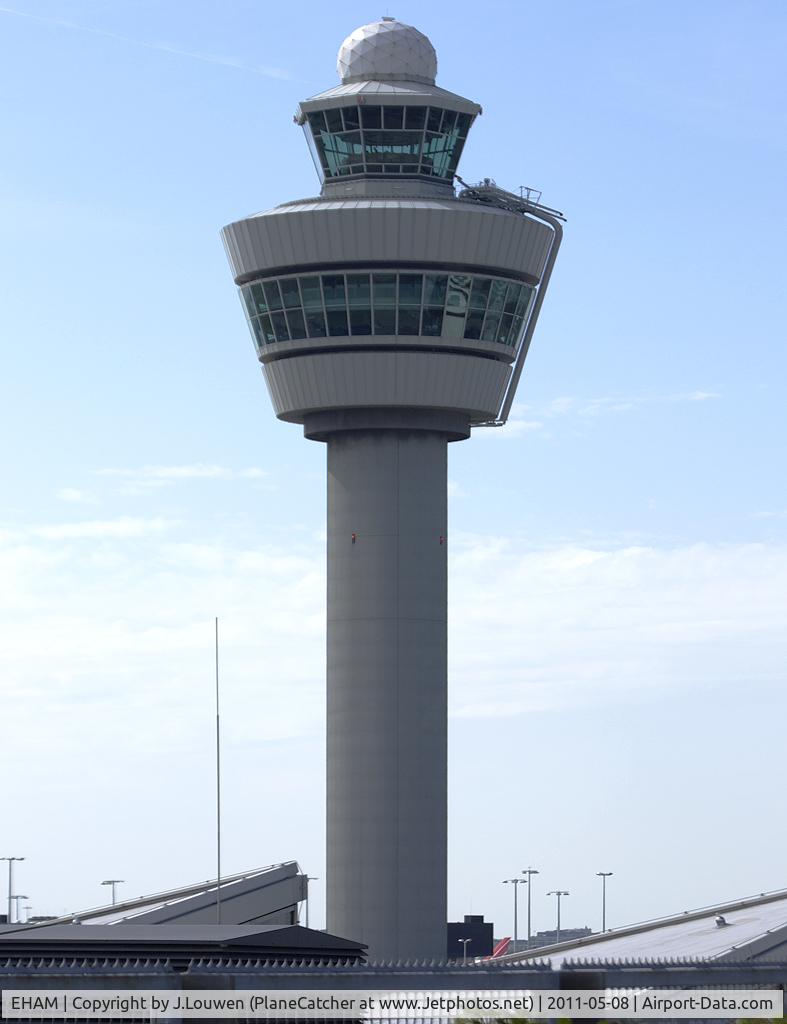 Amsterdam Schiphol Airport, Haarlemmermeer, near Amsterdam Netherlands (EHAM) - Taken from the panorama terrace on the NE side. 