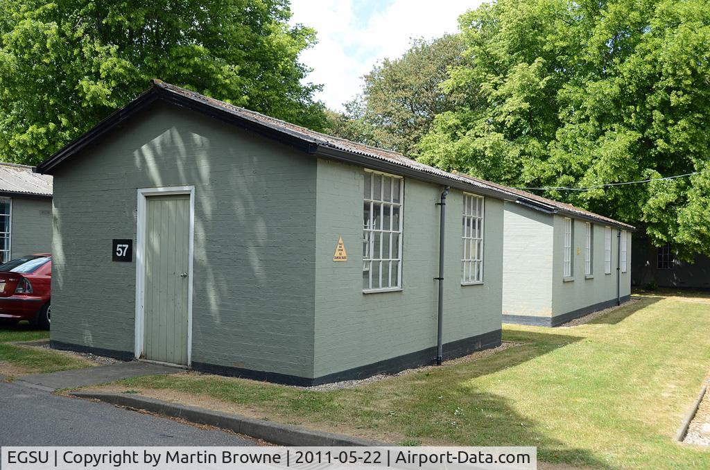 Duxford Airport, Cambridge, England United Kingdom (EGSU) - Pre WWII building.