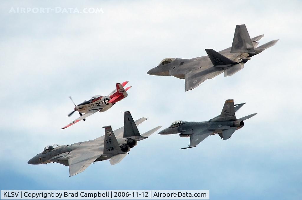 Nellis Afb Airport (LSV) - Combat Heritage - Aviation Nation - 2006