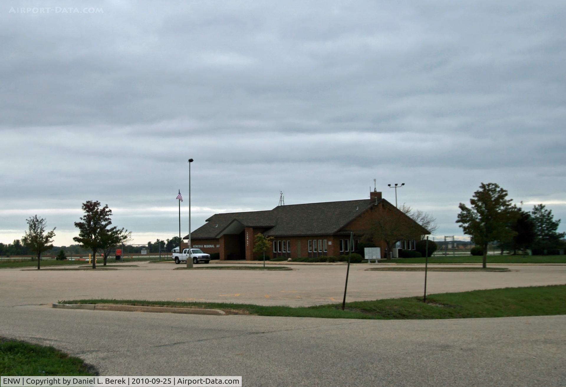 Kenosha Regional Airport (ENW) - The terminal area of Kenosha Regional Airport