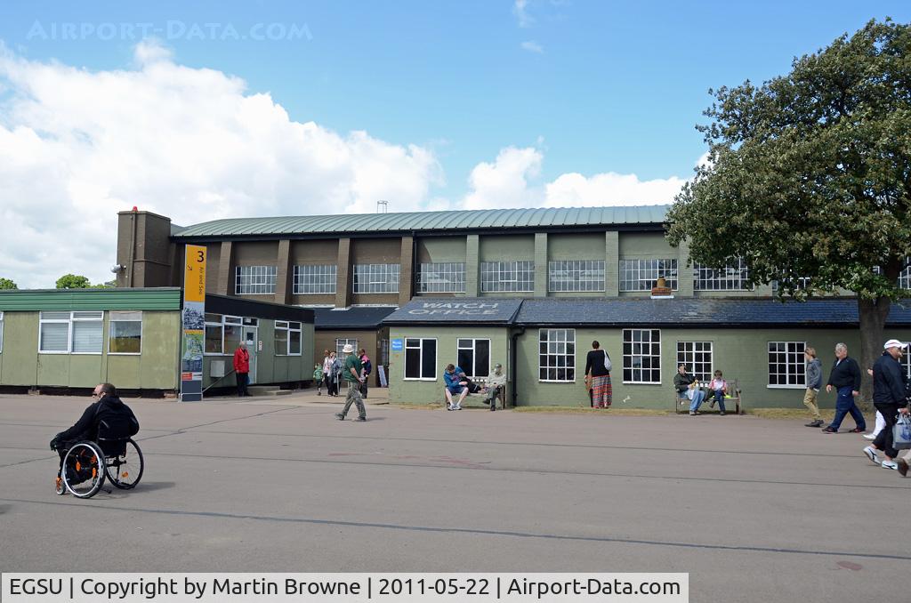 Duxford Airport, Cambridge, England United Kingdom (EGSU) - WWII BUILDINGS AT DUXFORD