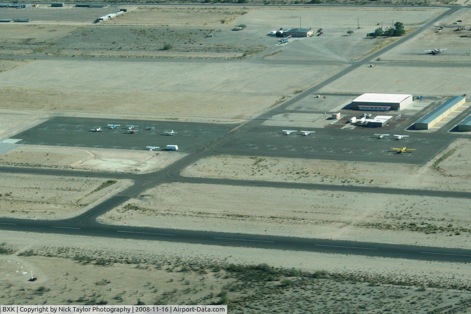 Buckeye Municipal Airport (BXK) - Ramp overview