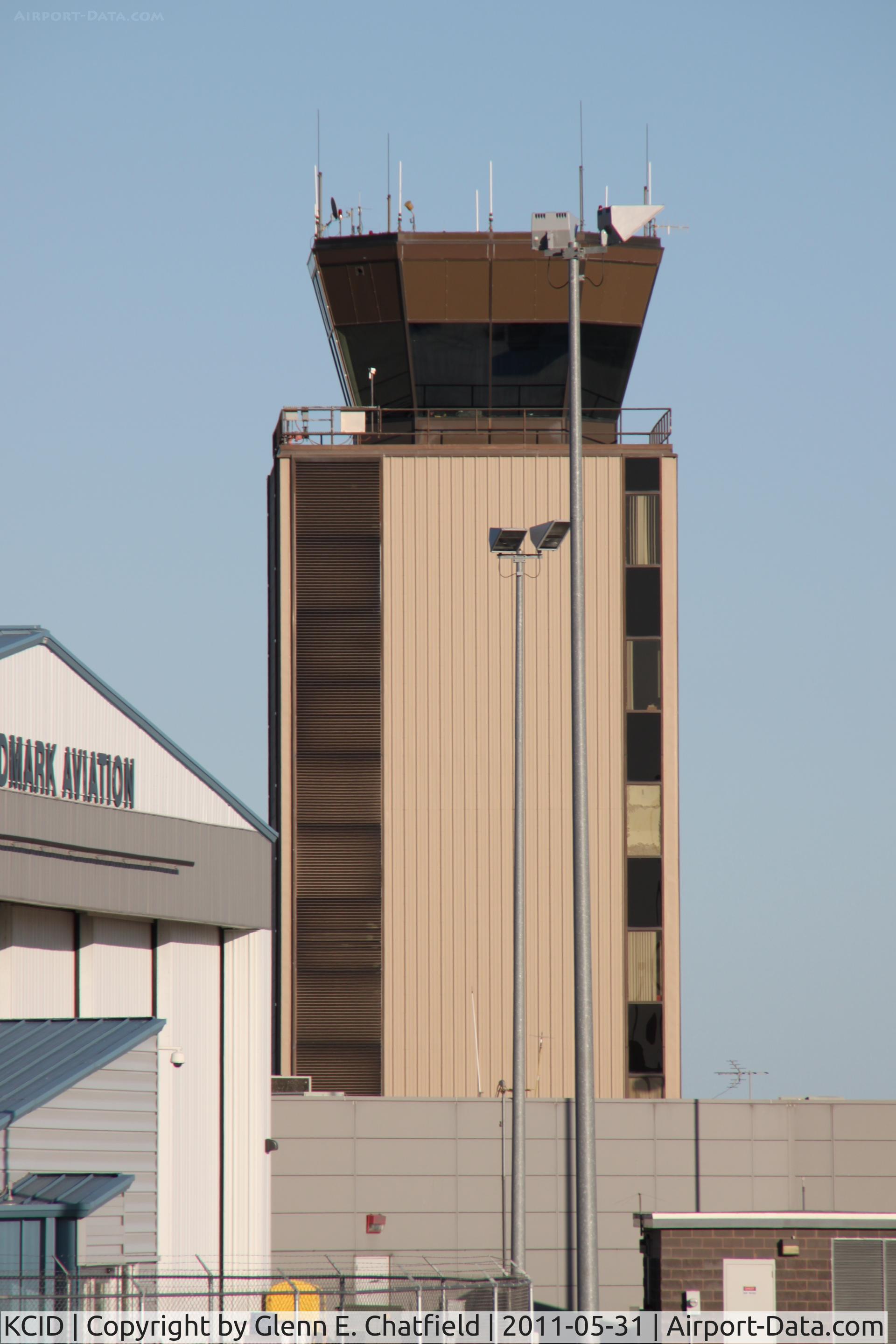 The Eastern Iowa Airport (CID) - Photograph was taken from the Rockwell-Collins ramp