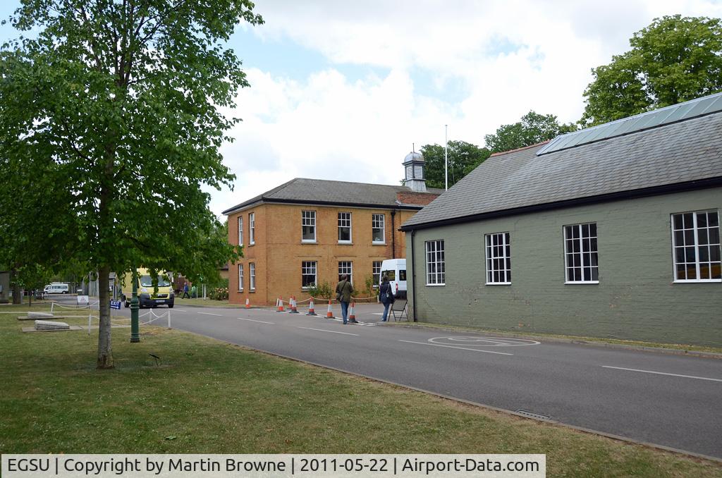 Duxford Airport, Cambridge, England United Kingdom (EGSU) - STATION HEADQUARTERS BUILDING 