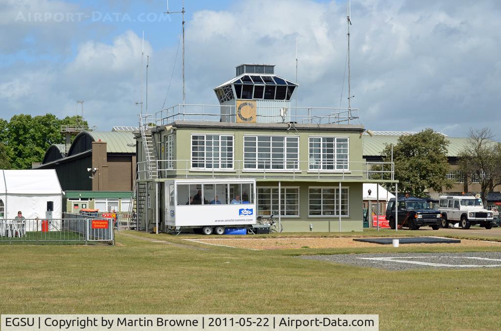 Duxford Airport, Cambridge, England United Kingdom (EGSU) - WARTIME CONTROL TOWER