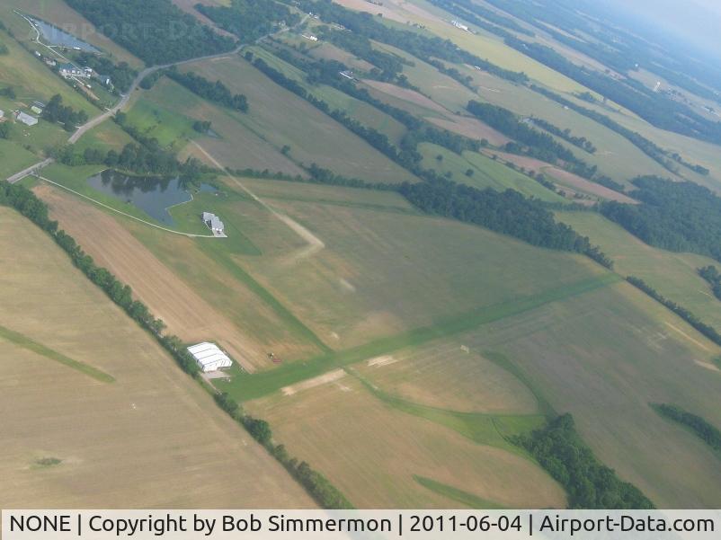 NONE Airport - Uncharted strip 4.5 mi. E of New Washington, IN