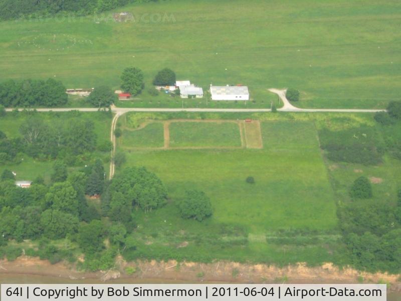 Lee Bottom Airport (64I) - Looking west at the facilities.