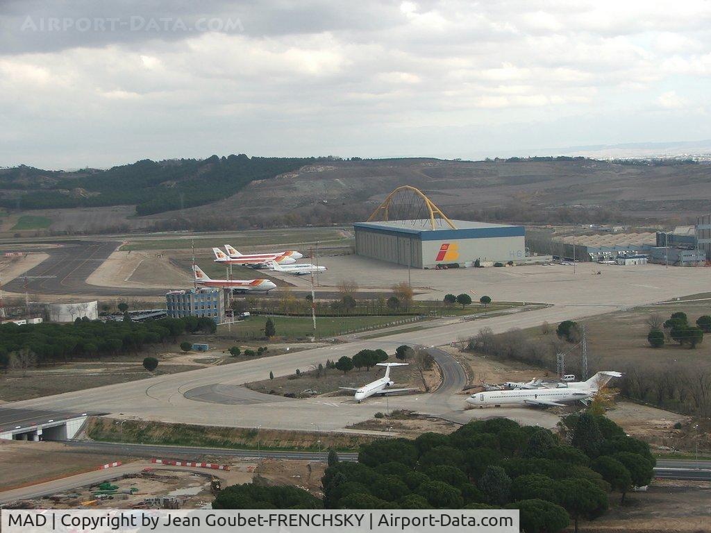 Barajas International Airport, Madrid Spain (MAD) - old 727