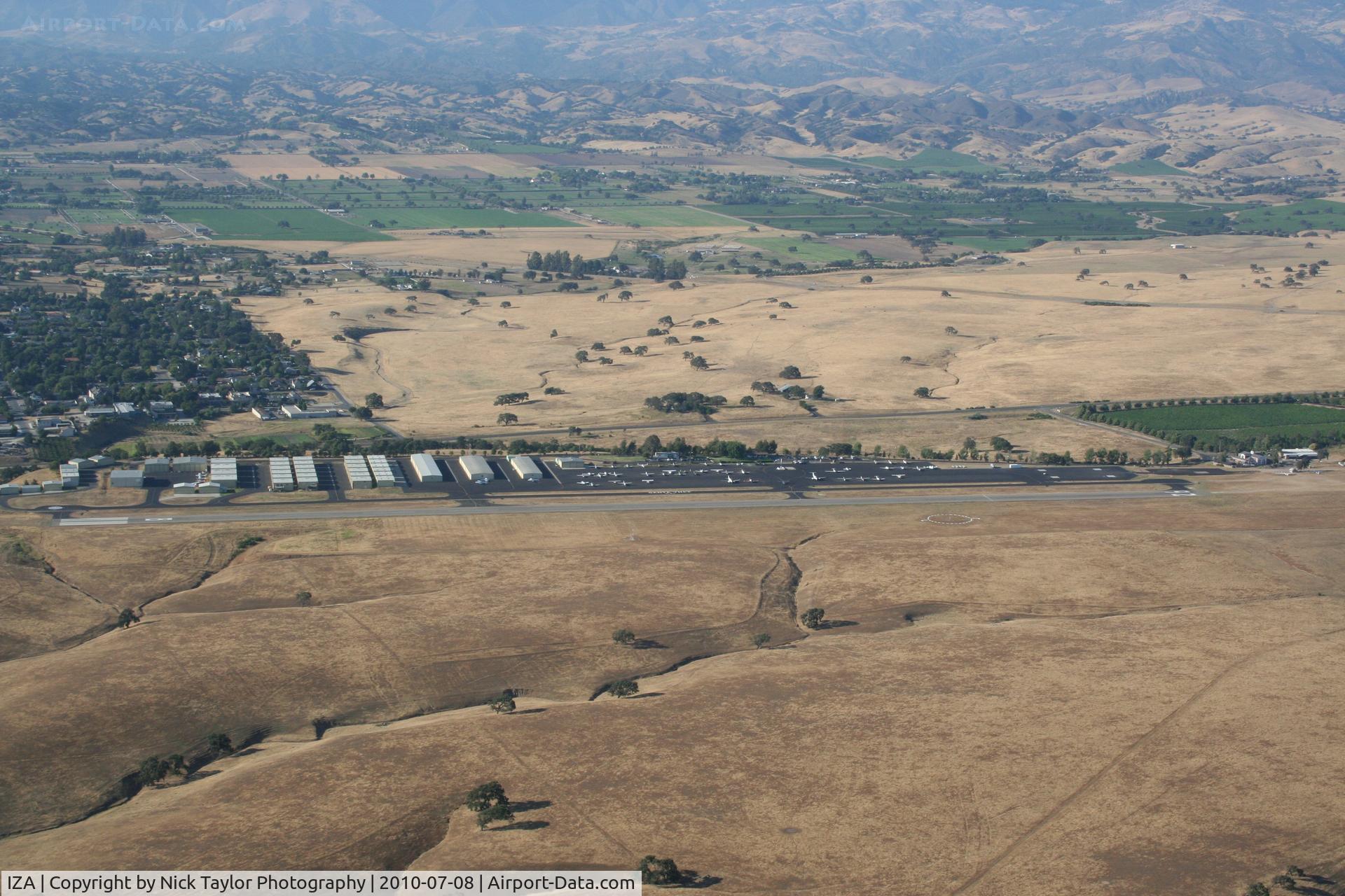 Santa Ynez Airport (IZA) - Santa Ynez Airport seen while transitioning to Lompoc