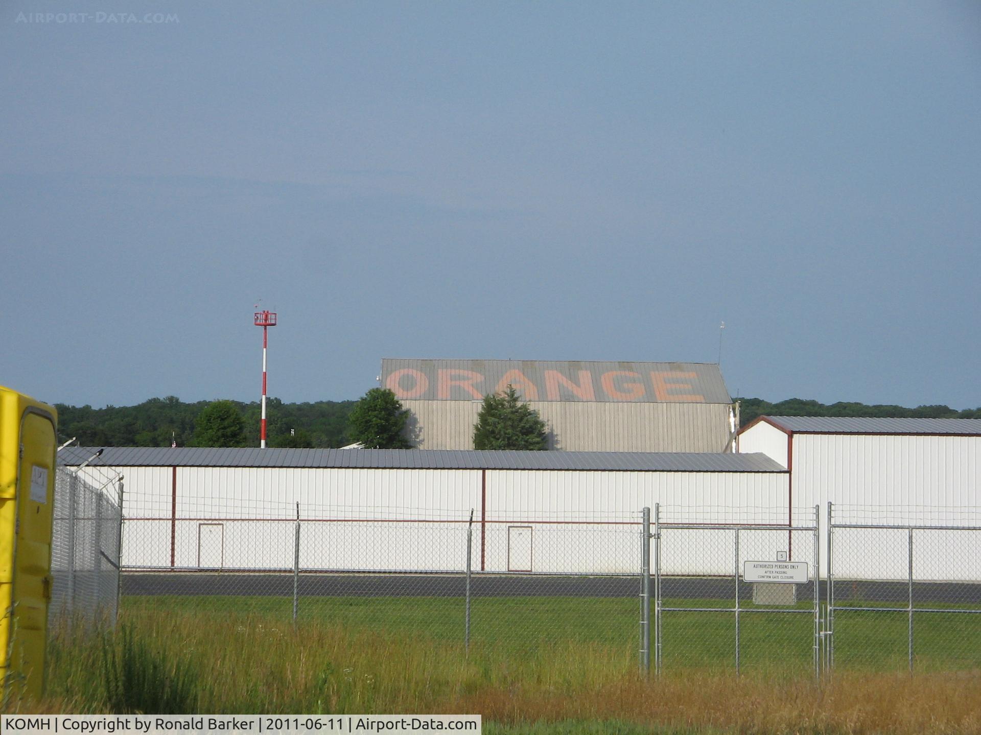 Orange County Airport (OMH) - Orange sky dive hanger