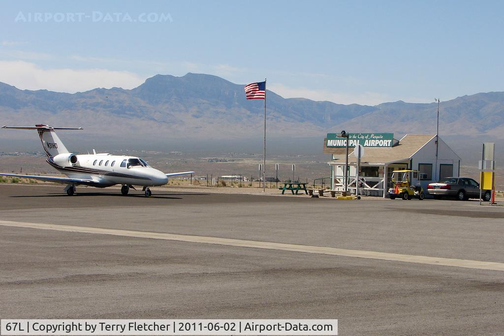 Mesquite Airport (67L) - Bizjet visitor to Mesquite Nevada