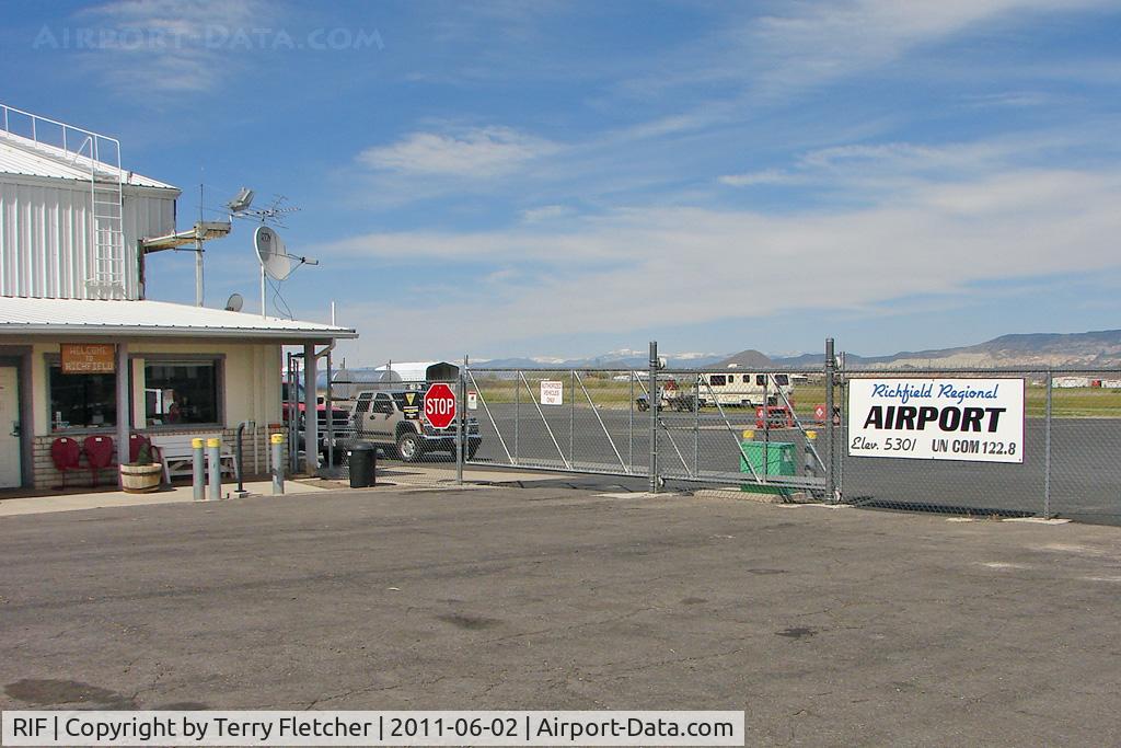 Richfield Municipal Airport (RIF) - Front Office at Richfield Municipal