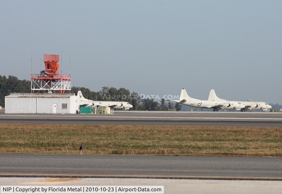 Jacksonville Nas (towers Fld) Airport (NIP) - P-3s on ramp