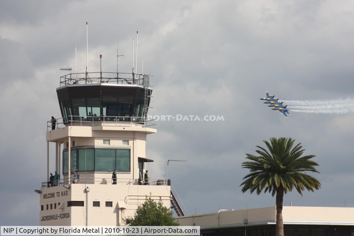 Jacksonville Nas (towers Fld) Airport (NIP) - Blue Angels about to pull a 
