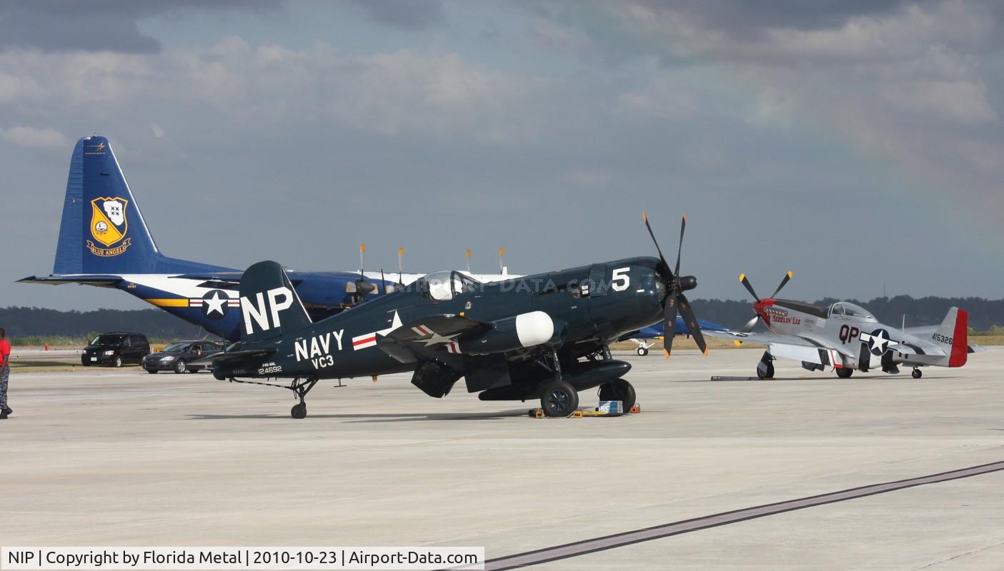 Jacksonville Nas (towers Fld) Airport (NIP) - Aircraft from show on the ramp