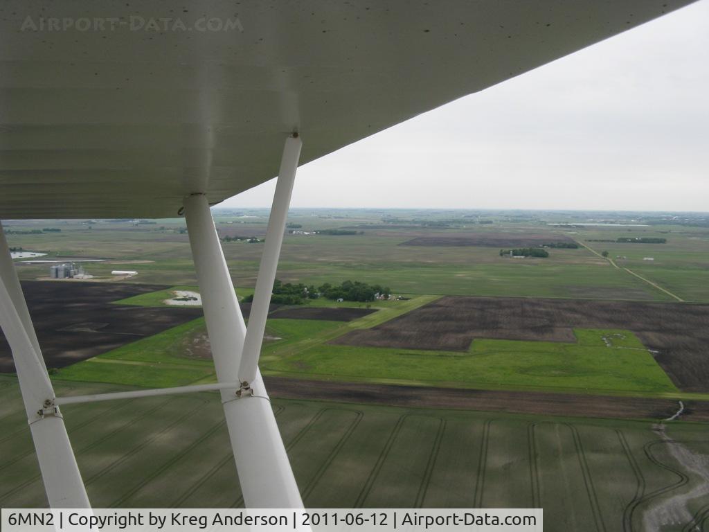 Brown's Private Airport (6MN2) - Aerial shot of Brown's Private Airport. Sorry for the wing/strut in the way!
