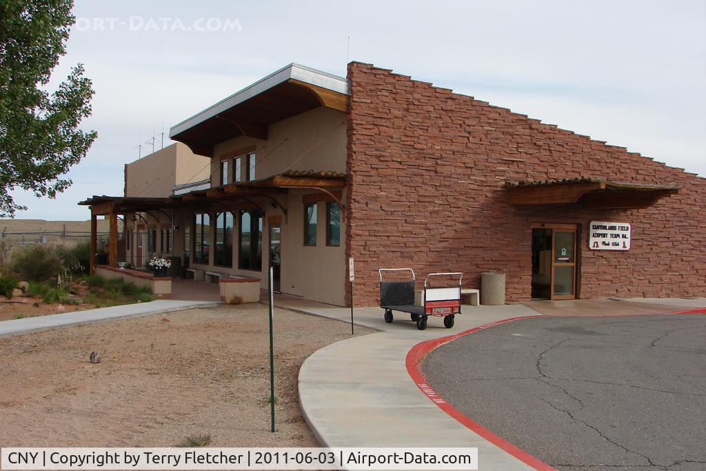 Canyonlands Field Airport (CNY) - Terminal Building at Moab Canyonlands