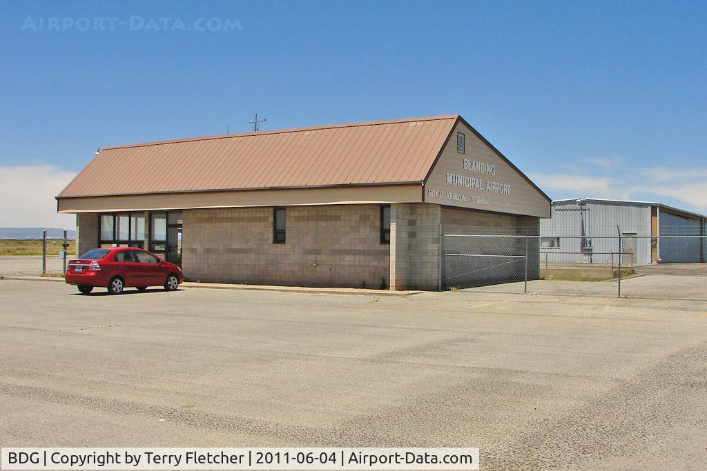 Blanding Municipal Airport (BDG) - Terminal Building at Blanding Municipal