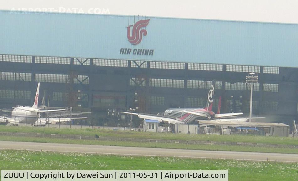 Chengdu Shuangliu International Airport, Chengdu, Sichuan China (ZUUU) - shunfeng 757