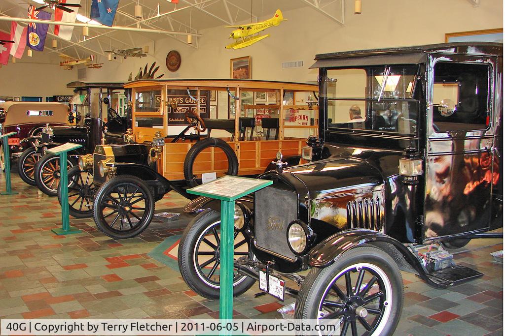 Valle Airport (40G) - The Airport terminal building at Valle AZ is home to a wonderful collection of motor vehicles and model aircraft - well worth a stop enroute to or from Grand Canyon