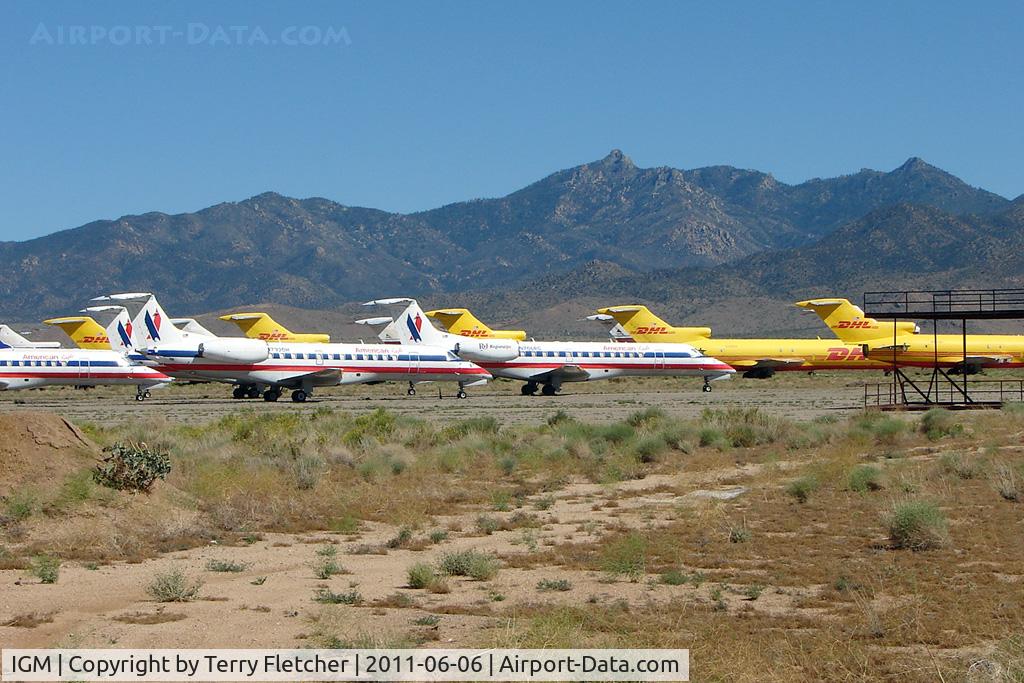 Kingman Airport (IGM) - Stored aircraft at Kingman
