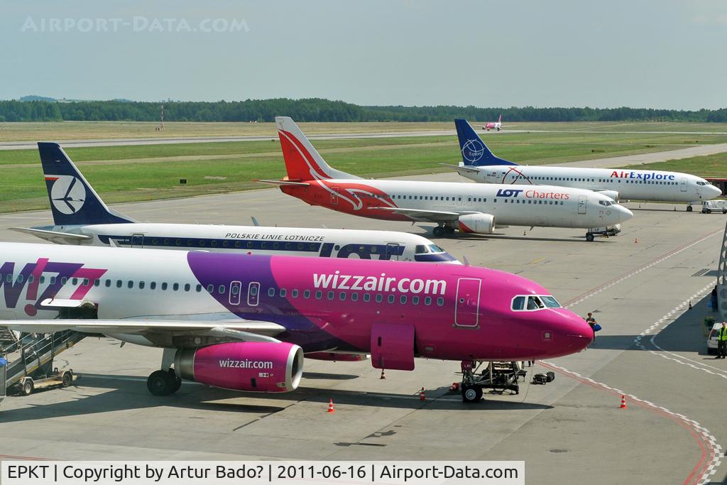 International Airport Katowice in Pyrzowice, Katowice Poland (EPKT) - Ramp