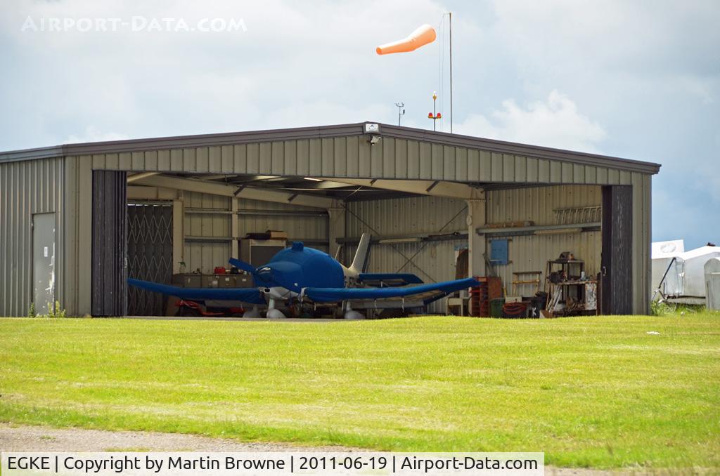 Challock Airport, Challock, England United Kingdom (EGKE) - WHERE THEY KEEP THE MOWER!