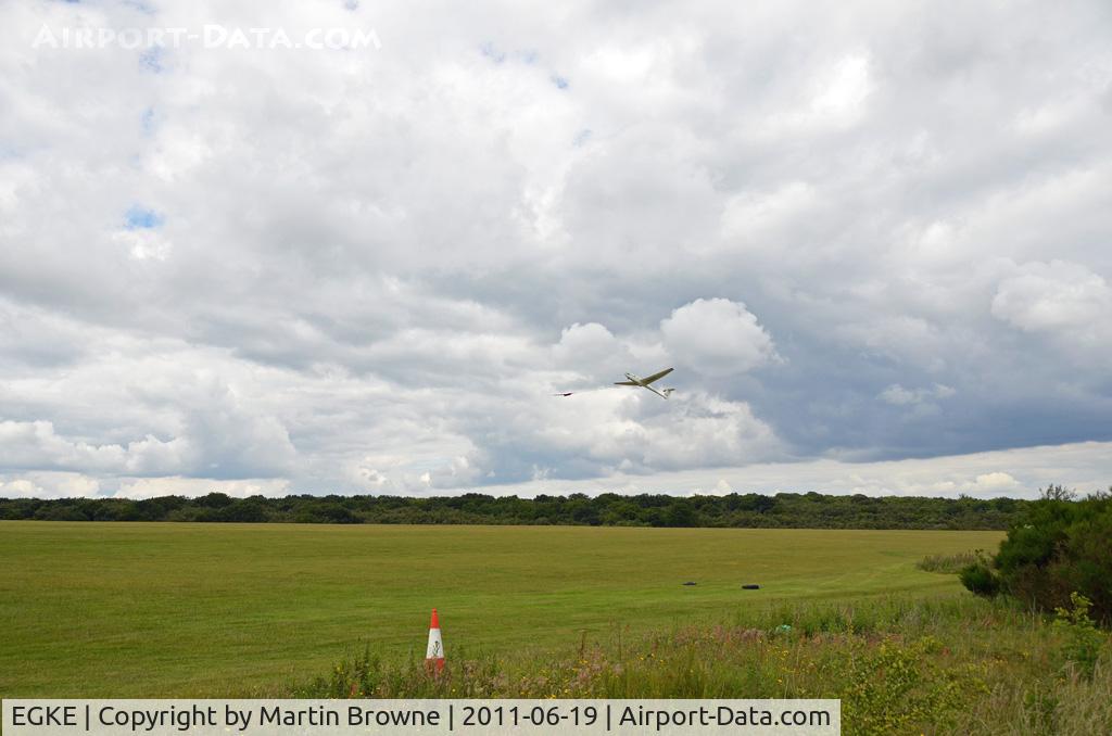 Challock Airport, Challock, England United Kingdom (EGKE) - LOOKING NE