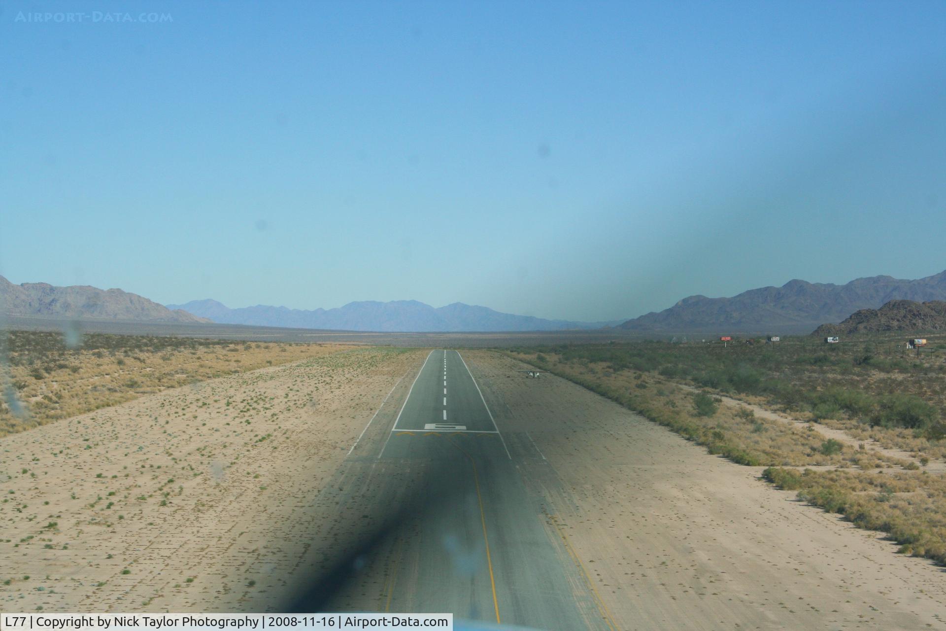 Chiriaco Summit Airport (L77) - RWY 6 approach