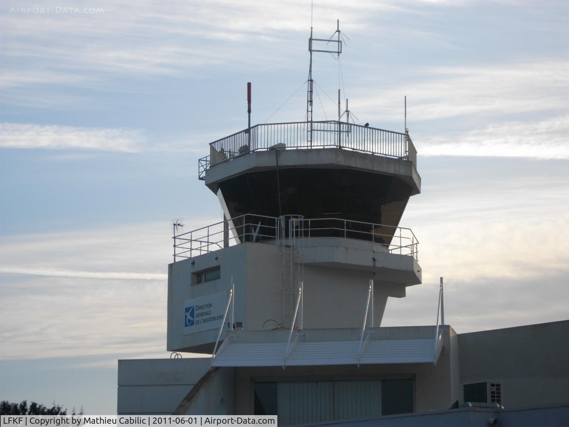 Figari Sud Corse Airport, Figari France (LFKF) - Tower of Figari Sud Corse Airport (France)
