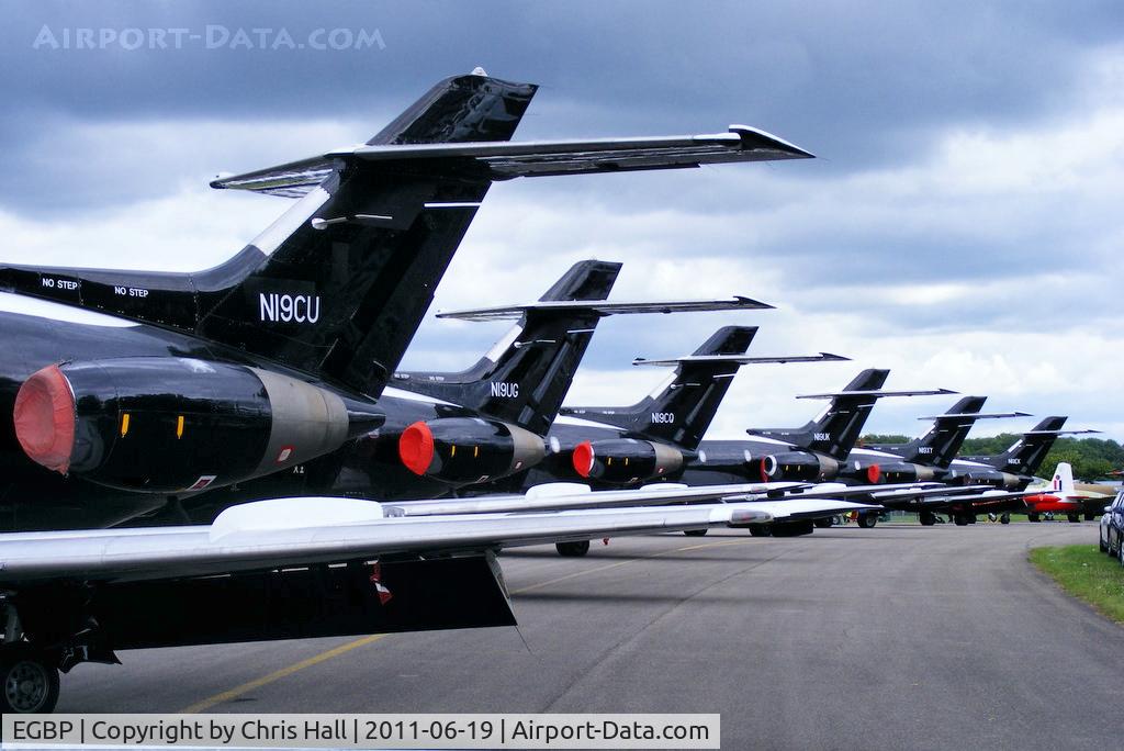 Kemble Airport, Kemble, England United Kingdom (EGBP) - Ex Royal Air Force Dominie T1's wfu January 2011 now in storage at Kemble