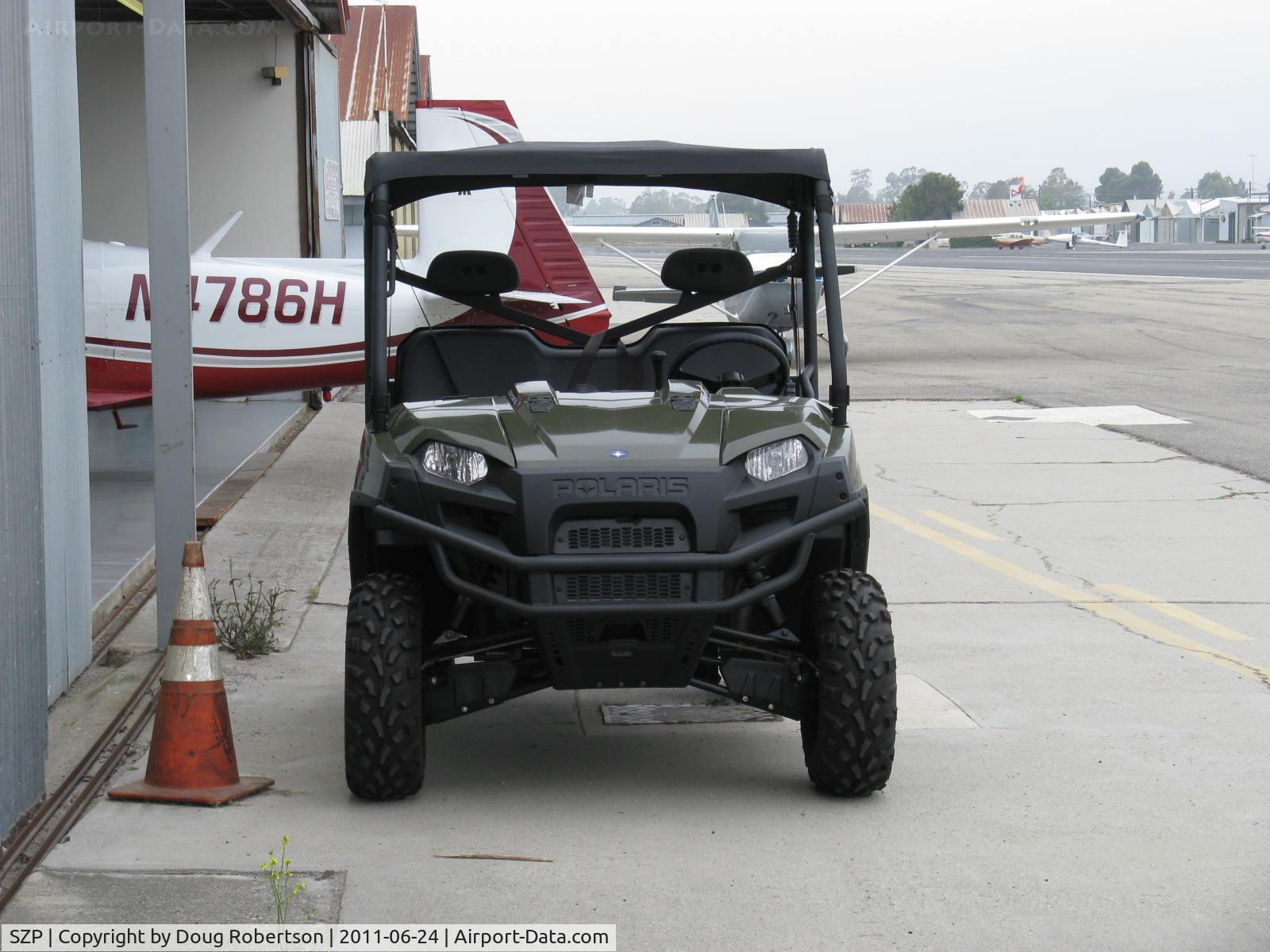 Santa Paula Airport (SZP) - Polaris Ranger Diesel 