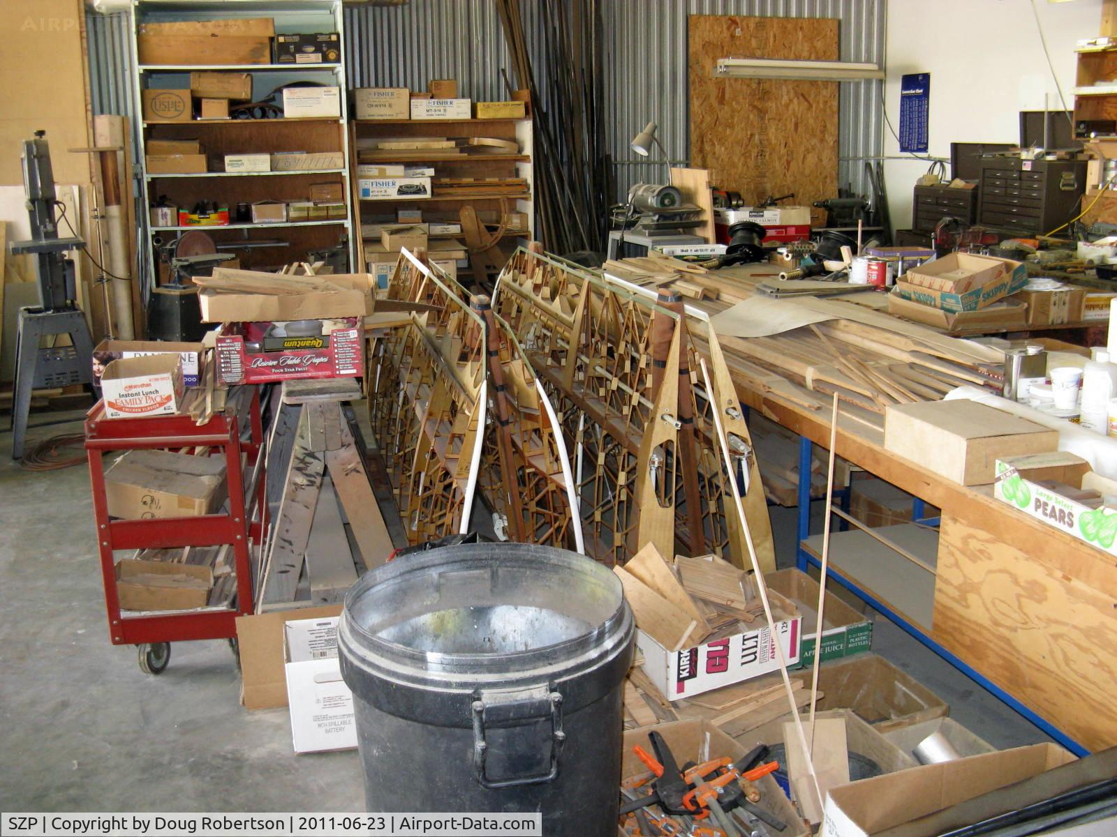 Santa Paula Airport (SZP) - Joe Krybus's Bucker Shop-Wings