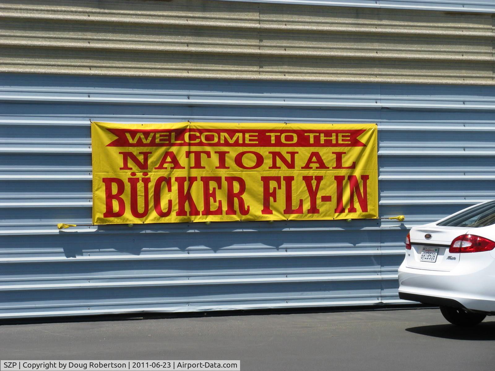 Santa Paula Airport (SZP) - 2011 National Bucker Reunion Fly-In-ready for early arrivals  