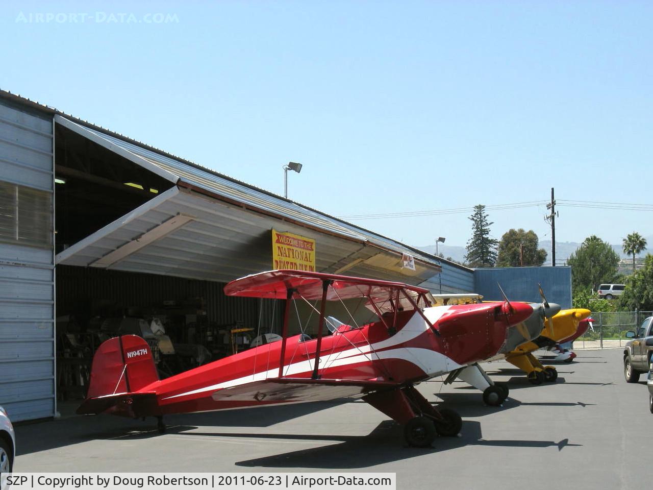 Santa Paula Airport (SZP) - National Bucker Reunion Fly-In-Early arrivals